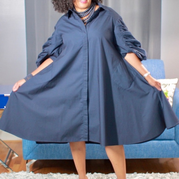 Gracia Navy Chic Top main image 0